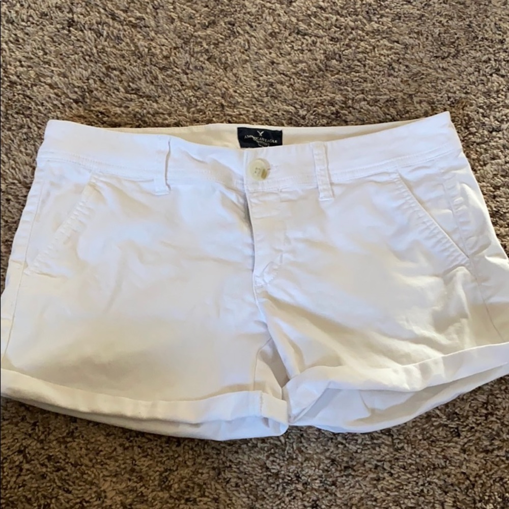American Eagle White Shorts